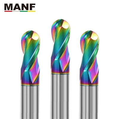 HRC55 Colored Aluminum End Mill