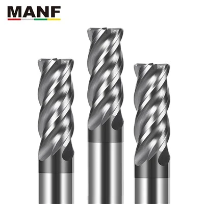 HRC70 4 Flute Square Corner Radius End Mill